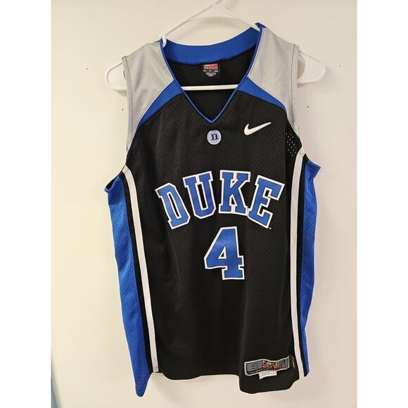 Nike Team Elite Authentic Duke Blue Devils Basketball Jersey #4 NCAA Size S 2+L - Picture 1 of 10
